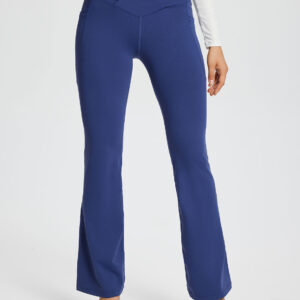 Laureate Women's 32 Crossover High-Waisted Flare Yoga Pants