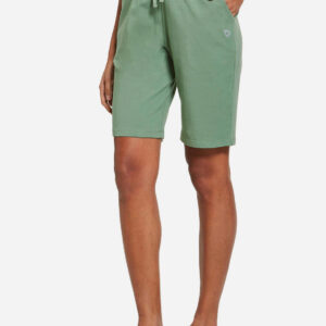 Evergreen Cotton Bermuda Shorts