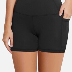 Women's 5 High-Waisted Compression Biker Shorts