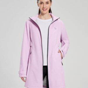 Flyleaf Mid-Length Hooded Waterproof Jacket