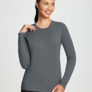 Breathable Crewneck Base Layer Top