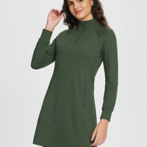 Outdoor Fleece-Lined Knit Dress