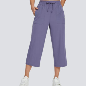 Laureate Women's Quick-Dry Running Capri Pants
