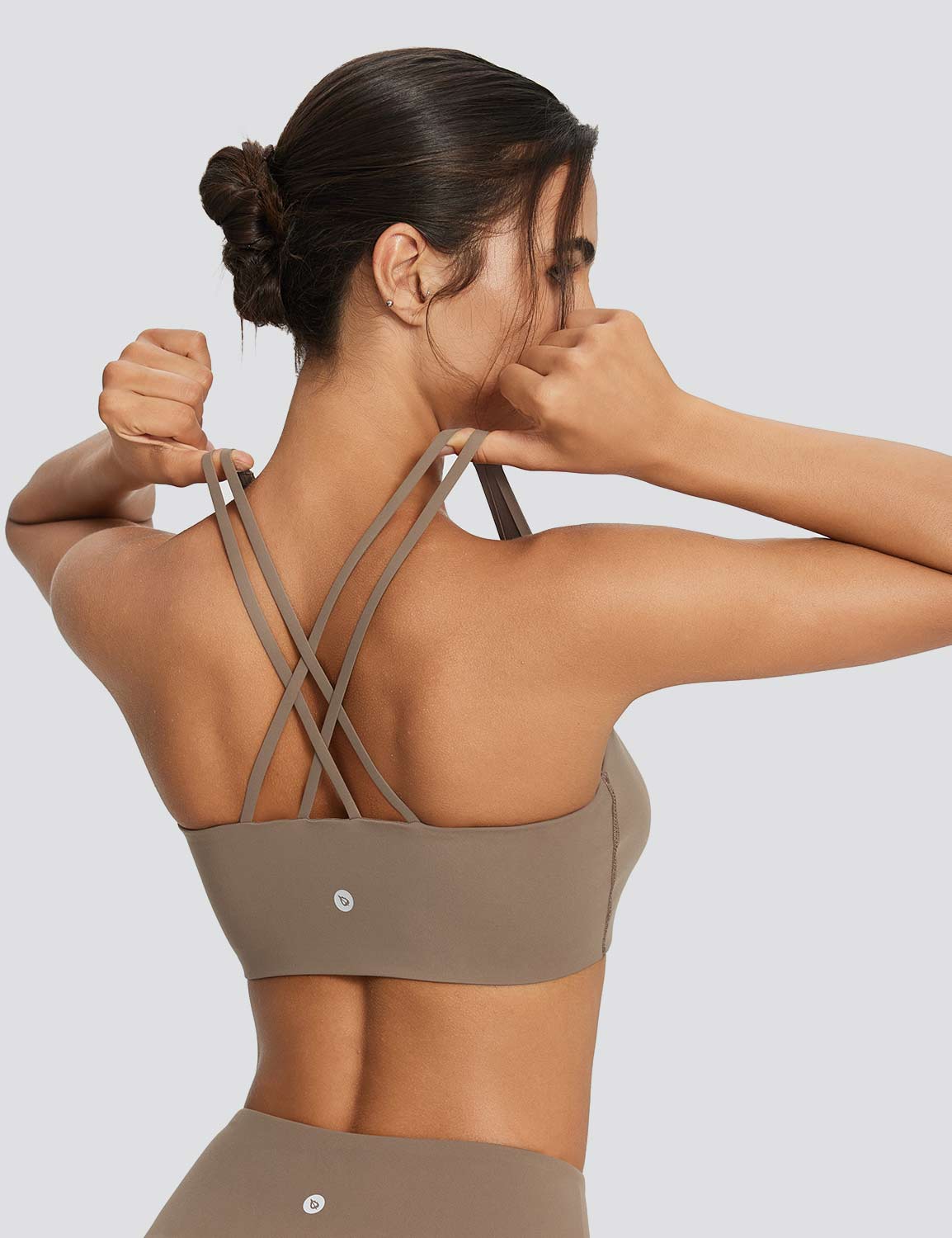 Spaghetti Strap Low Impact Bra