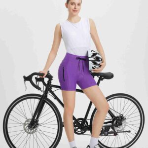 Women's 5 Drawstring Cycling Shorts