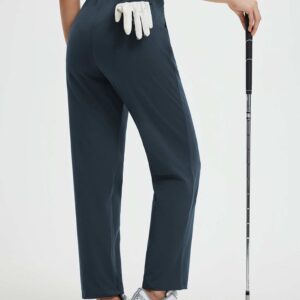 Golf Pleated Fleece Slim-Fit Pants