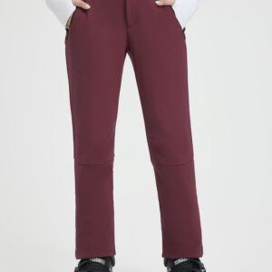 Knit Heavyweight Fleece Straight Ski Pants