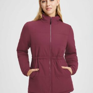 Women's Cinch Waist Puffer Jacket