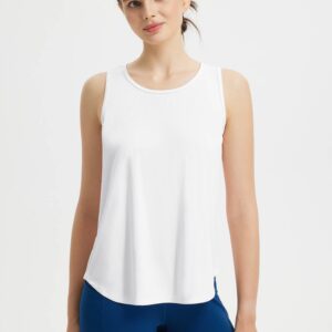 Fresh Horizon UPF 50+ Slim Fit Mid-Length Racerback Tank Top