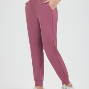 Flat Waist Fleece-Lined Running Joggers