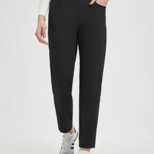 Running Flat-Waist Fleece Tapered Pants