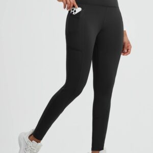 Running Cross Pocket Fleece Tight Leggings
