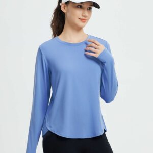 Running Cross Hem Long-Sleeve T-Shirt
