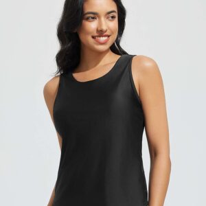 Women's High Neck Tankini Top
