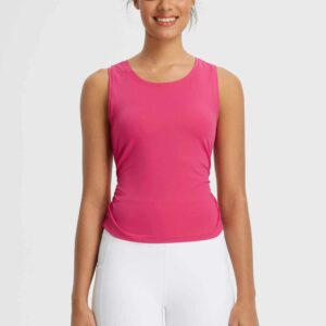 Power Glide Side Cinch Tank Top