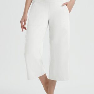 Secret Breeze High-Rise Wide-Leg Capris