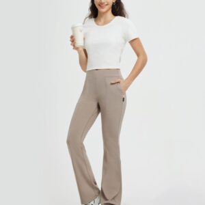 Women's Yoga Business High-Waisted Flared Pants