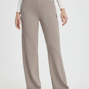Yoga Commuter High-Waisted Wide-Leg Pants