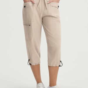 Baleaf 7 Pockets Lightweight Cargo Capri Pants 19''