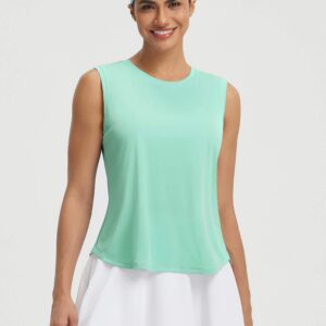 UPF50+ High Neck Workout Tank Top