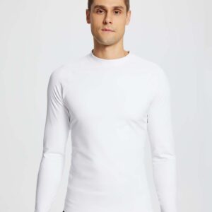 Men's Half-Mock Knit Fleece Running Top