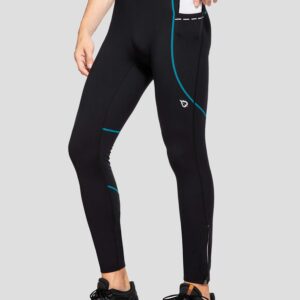 Men's Winter Fleece-Lined Cycling Tights