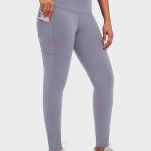 Yoga Brushed Fleece High Waisted Leggings