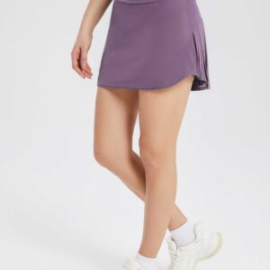 Women's High-Waisted Pleated Running Skirt