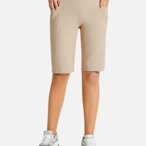 Flyleaf Women's 12 High-Waisted Stretch Running Shorts