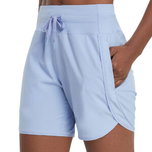 Women's 5 High-Waisted Quick-Dry Running Shorts