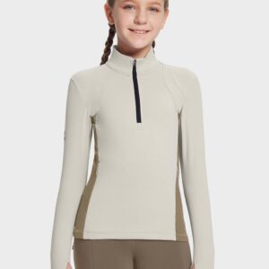 Baleaf Fleece Half-Zip Long-Sleeve Shirt