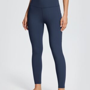 Women's Plus Size 27 High-Waisted Ankle Leggings with Deep Pockets