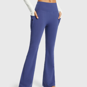 Laureate High-Rise Thermal Flared Pants
