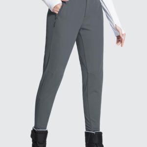 Stretch Knit Slim-Fit Ski Pants