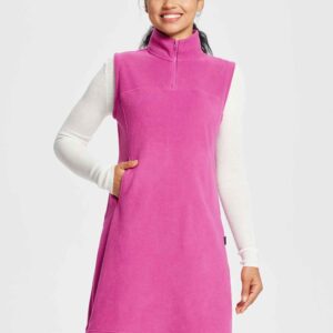 Outdoor Sleeveless Fleece Thermal Dress